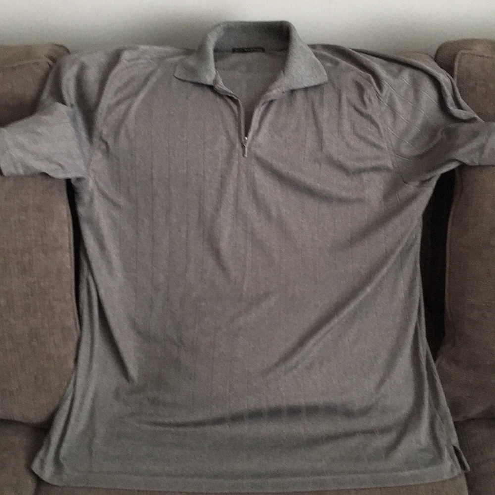 Mens XXL Via Europa short sleeve shirt washable